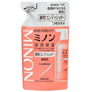 ミノン 薬用コンディショナー 詰め替え 380mL