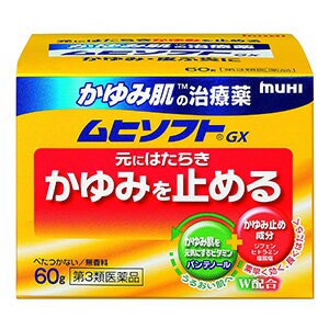 【第3類医薬品】 ムヒソフトGX 60g