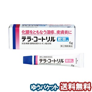 【第（2）類医薬品】 テラ・コートリル軟膏a 6g メール便送料無料