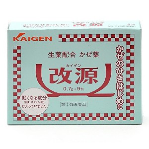 【第（2）類医薬品】 改源（カイゲン）9包