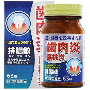 【第2類医薬品】 排膿散エキス錠J 63錠