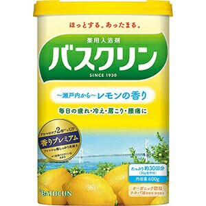 バスクリン レモンの香り 600g 医薬部外品