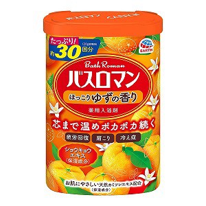 バスロマン ほっこりゆずの香り 600g