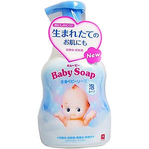 牛乳石鹸 キユーピー 全身ベビーソープ(泡タイプ)　(400mL)