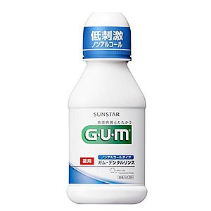 ガム デンタルリンス（ノンアルコールタイプ） 80ml 医薬部外品