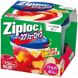 ジップロック スクリューロック 730ml 1個入