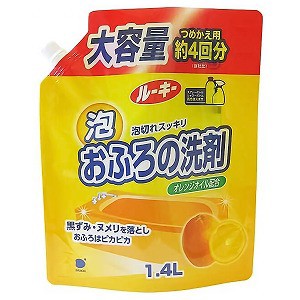 ルーキー 泡おふろの洗剤 大容量 詰替 約4回分 1.4L