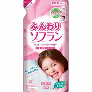 ふんわりソフラン つめかえ用 やさしいフローラルの香り 500mL