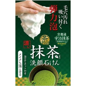 茶の粋 濃い洗顔石鹸M 100g