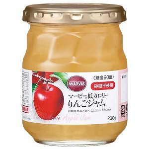 マービー低カロリー りんごジャム（瓶）230g