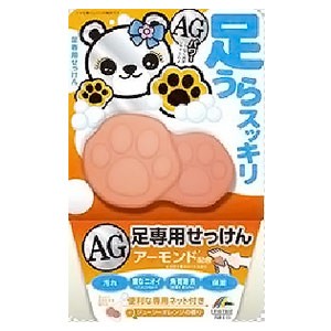 足うらスッキリAG石鹸 アーモンド配合 70g