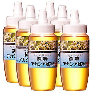 正栄 純粋アカシア蜂蜜 500g (ポリ)×6本セット