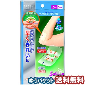 白十字 ファミリーケア モイストヒーリングパッド Sサイズ 5枚入  メール便送料無料