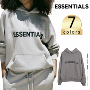 フィアオブゴッド fog essentials ESSENTIALS パーカー メンズ 正規品 FEAR OF GOD エッセンシャルズ プルオーバーパーカー ロゴパーカー