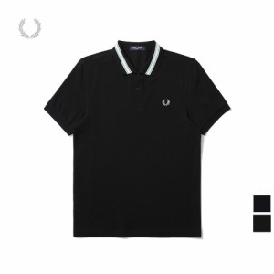 FRED PERRY フレッドペリー ポロシャツ シャツ Tシャツ 半袖 正規品 ブラウス 鹿の子 ブラック メンズ THE FRED PERRY SHIRT BLACK CHAMP