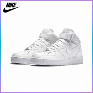 送料無料 ナイキ スニーカー メンズ NIKE 新品 シューズ 靴 ナイキ NIKE AIR FORCE 1 MID 07 WHITEホワイト AF1 エアフォース 1 07 フォ