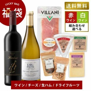 【店長おすすめ】福袋 チーズ ワイン おつまみ セット  詰め合わせ 赤ワイン 白ワイン ワイン パルミジャーノ ブリー ミモレット ブルー