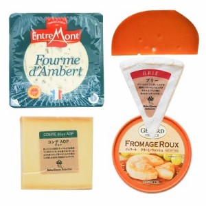 フランスチーズ 5種セット チーズ ミモレット 詰め合わせ 食べ比べセット 食べ比べ おつまみ 濃厚 チーズ セット ワインのおつまみ 熟成