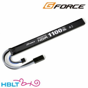 G-FORCE リポバッテリー Noir 7.4V 1100mAh AK対応型 ロングタイプ 30C