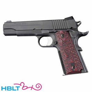 Hogue ホーグ G10 グリップ ガバメント M1911 Piranha G-Mascus Red Lava レッド 赤茶