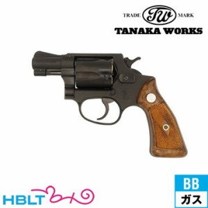 タナカワークス S&W Pre-M36 スクエアバット ジョーカーモデル チーフスペシャル Ver.2 HW ブラック 2 インチ ガスガン リボルバー