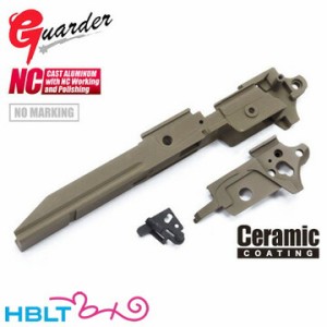 Guarder シャーシ 東京マルイ ガスブロ ハイキャパ 5.1 GD NO Marking FDE