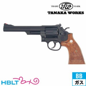 タナカワークス S&W M19 コンバットマグナム Ver.3 HW ブラック 6 インチ ガスガン リボルバー