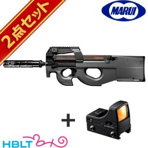 東京マルイ FN P90 TR サイレンサー付 純正ドットサイトセット （スタンダード電動ガン＋マイクロプロサイト）