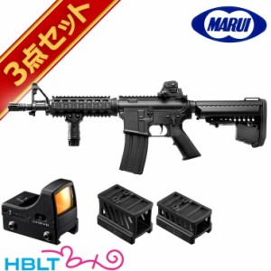 東京マルイ Colt M4 CQB−R Black ドットサイト セット ( 次世代電動ガン + マイクロプロサイト + マウント)