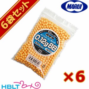 東京マルイ BB弾 0.12g 袋入（約1000発 オレンジ）6袋セット