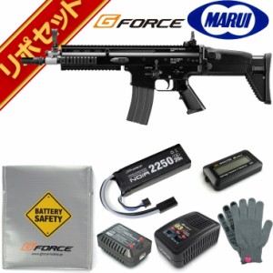 東京マルイ SCAR-L CQC Black 次世代電動ガン G-FORCE リポバッテリー フルセット