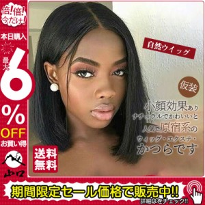 ウィッグ セミロング ミディアム かつら フルウィッグ 自然ウイッグ レディース ストレート コスプレ変装 仮装 メッシュ パーティー カー