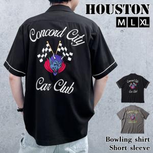 90's PINK DRAGON ピンクドラゴン日本製ボウリングシャツ