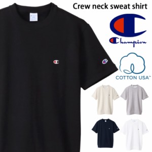 新作 Champion チャンピオン ショートスリーブ クルーネック スウェットTシャツ C3-X013 メンズ トップス 半袖 Tシャツ おしゃれ シンプ