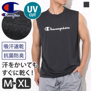 新作 Champion チャンピオン 吸汗速乾 C VAPOR ノースリーブシャツ タンクトップ メンズ トップス Tシャツ ブランド スポーツ トレーニン