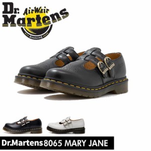 Dr.Martens ドクターマーチン 靴 レディース 8065 MARY JANE メリージェーン ブラック ダブルストラップ ブーツ ローカット シューズ