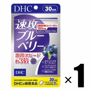 サプリメント 1個 DHC 速攻ブルーベリー 30日分 健康食品 ディーエイチシー