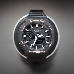 G-shock Ga2100-1AJF   カシオーク　カスタマイズ  シルバー　塗装　