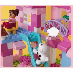 ブロック おもちゃ プリンセス キャッスル お城 レゴ 互換 LEGO 女の子 知育 教材 クリスマスプレゼント 152pcs
