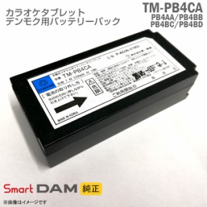 [純正] スマートダム TM-PB4CA TM-PB4AA TM-PB4BB TM-PB4BC TM-PB4BD バッテリーパック TM10 対応 デンモク 第一興商 ダム DAM スマート