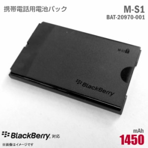 [純正] BlackBerry 携帯電話用 電池パック M-S1 リチウムイオン電池 BAT-20970-001 バッテリー ブラックベリー [動作保証品] 格安 【★安