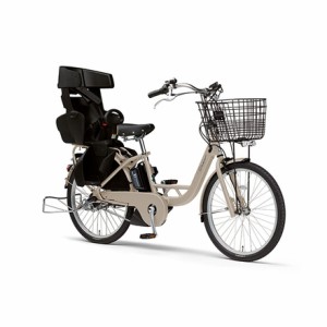 電動アシスト自転車 ホワイト バスケット2個付き