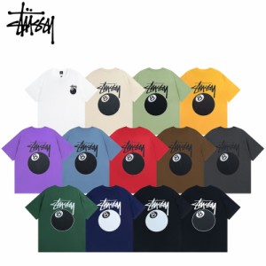 STUSSY ステューシー Tシャツ メンズ レディース ロゴ Ｔシャツ 半袖  BACK LOGO カジュアル  半袖Tシャツ 送料無料  並行輸入品