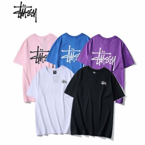 ステューシー STUSSY Tシャツ 半袖 ティーシャツ メンズ  半袖  BACK LOGO カジュアル  半袖Tシャツ 送料無料 並行輸入品