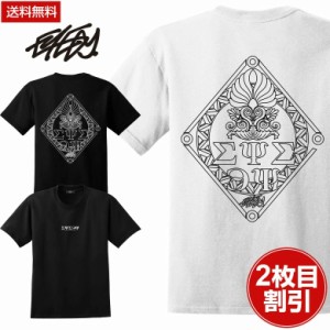 Tシャツ 大きいサイズ　EYEDY アイディー 送料無料 LINE ライン ショートスリーブ メンズ 半袖 tシャツ ブランド おしゃれ ストリート 綿