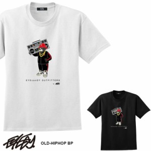 【eye-436ss】EYEDY アイディー OLD-HIPHOP BP ブラックパンサー ショートスリーブTシャツ 大きいサイズ WHTIE BLACK ホワイト ブラック 