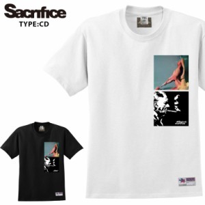 【sac-t054】Sacrifice サクリファイス TYPE CD 大きいサイズ メンズ Tシャツ 半袖 Tシャツ M L XL 半袖Tシャツ 最後の晩餐 デザイン プ