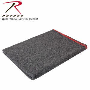 【 rot-10429 】 Rothco ロスコ Wool Rescue Survival Blanket レスキュー サバイバル ブランケット ラグ テーブルウェア 絨毯 防寒 ミリ