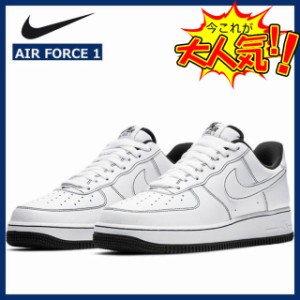 送料無料 新品 スニーカー Nike Air Force 1 Low 07 STITCH Nike メンズ CV1724-104 靴 ブーツ(エアフォースワン)  ホワイト/ブラック