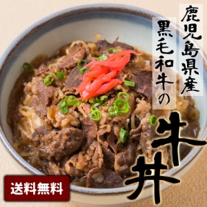 【M-110牛丼の素】送料無料 鹿児島県産 黒毛姫牛A4未経産牛 レンジでチン 牛丼 簡単 贅沢 お取り寄せ ご当地 ブランド牛 ギフト 母の日 